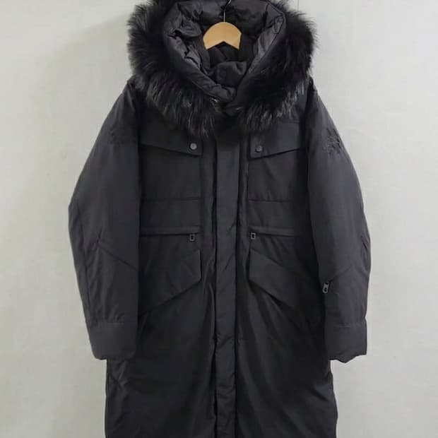 코오롱 세이신 후드퍼 롱패딩 95사이즈