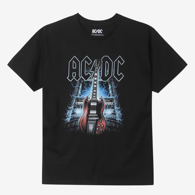 Ac dc 반팔 L