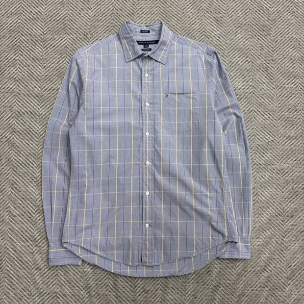타미힐피거 체크셔츠 v1743