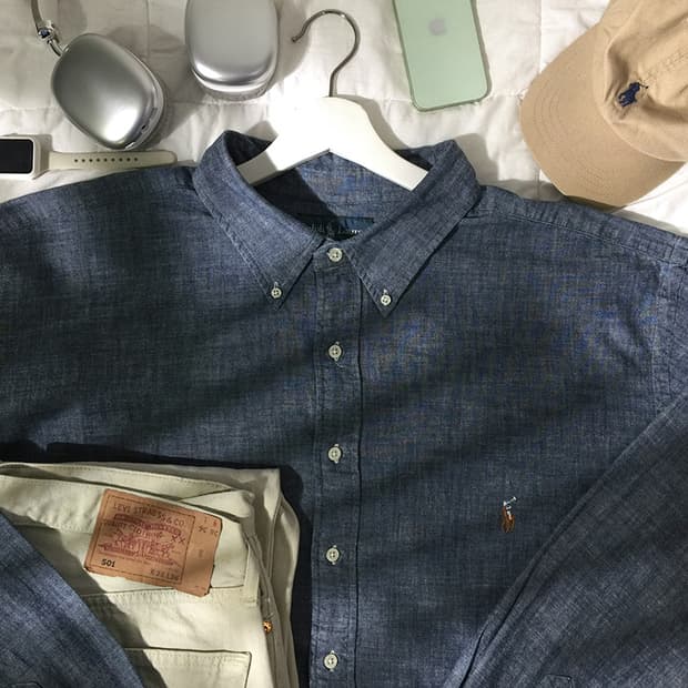 (MAN) 폴로랄프로렌 데님셔츠 XL