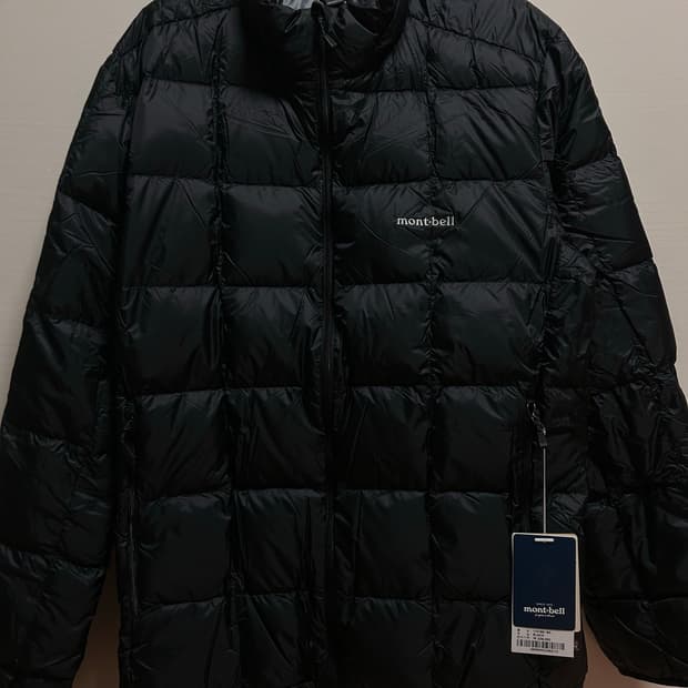 새상품 몽벨 Superior Down Jacket 남성 XXL 블랙