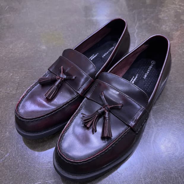 락포트 테슬 로퍼 버건디 브라운 265