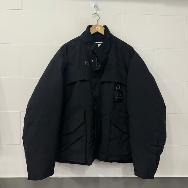 우영미 코듀라 구스다운 패딩