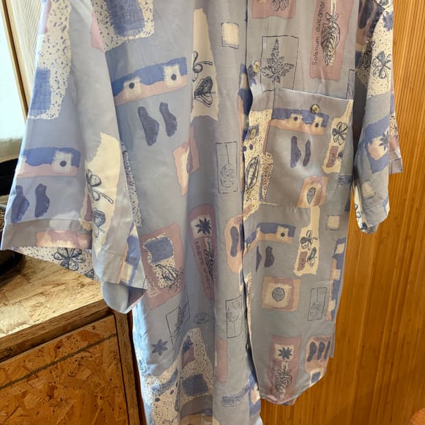 80s CLUB D'AMINGO Pattern Shirt