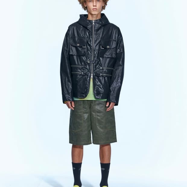 앤더슨벨 밀라노 후디드 자켓 awa531m(BLACK) M사이즈