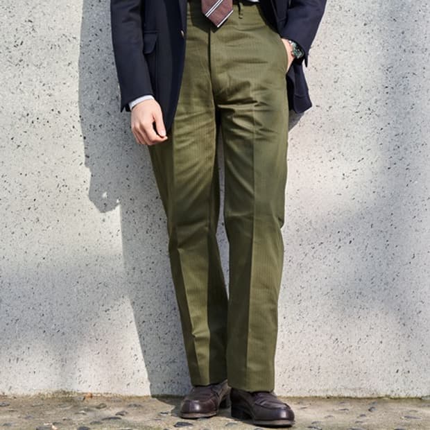 아나토미카 치노2 HBT 올리브