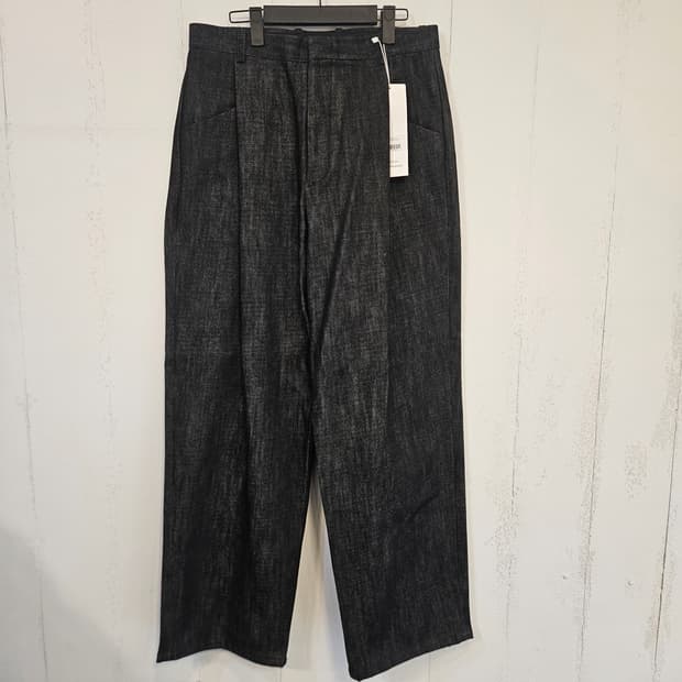 INTEMPO MOOD  로코 원턱 와이드팬츠 블랙 L 새상품