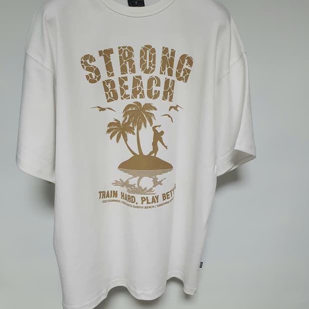 에이치덱스 스트롬비치오버핏 숏 슬리브티셔츠 m~xl 