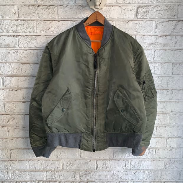 90년대 알파 ma-1 플라이트 자켓