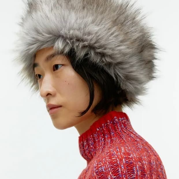 아르켓 폭스 퍼 모자