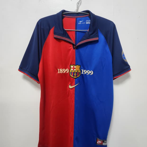 나이키 빈티지 바르셀로나 유니폼