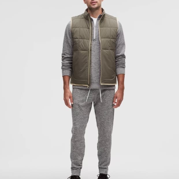 룰루레몬 엔지니어드 웜스 조거팬츠M/멜란지그레이