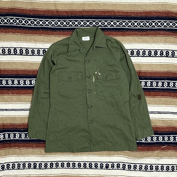 [밀리터리] •80s Us Army OG-507 Shirt