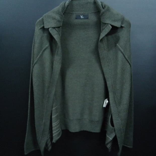 Yohji Yamamoto 요지야마모토 오픈 가디건