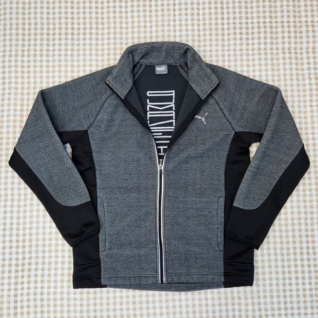 푸마 기모 간절기 집업자켓 남자100