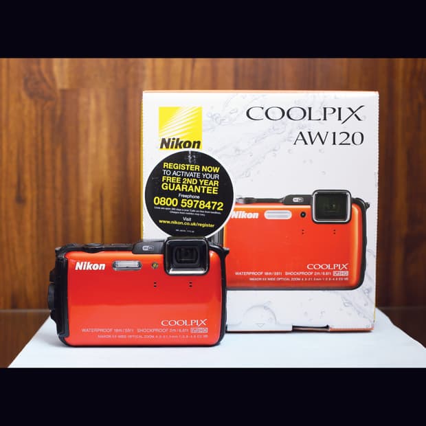 레어<A+급><한글>니콘 쿨픽스 aw120 (aw100) 빈티지 디카