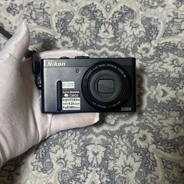 (극미품)니콘 쿨픽스 P300 빈티지 디지털 카메라