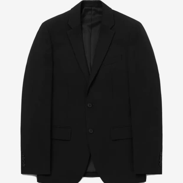 무신사 스탠다드 베이식 블레이저 블랙 XL