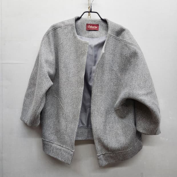 오스본 그레이 오픈 가디건 자켓 Free