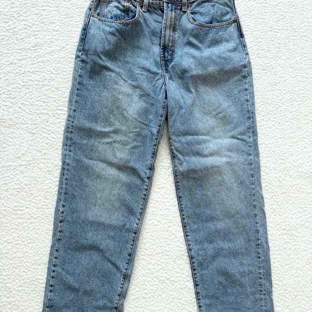 Regular Jeans Washed Blue