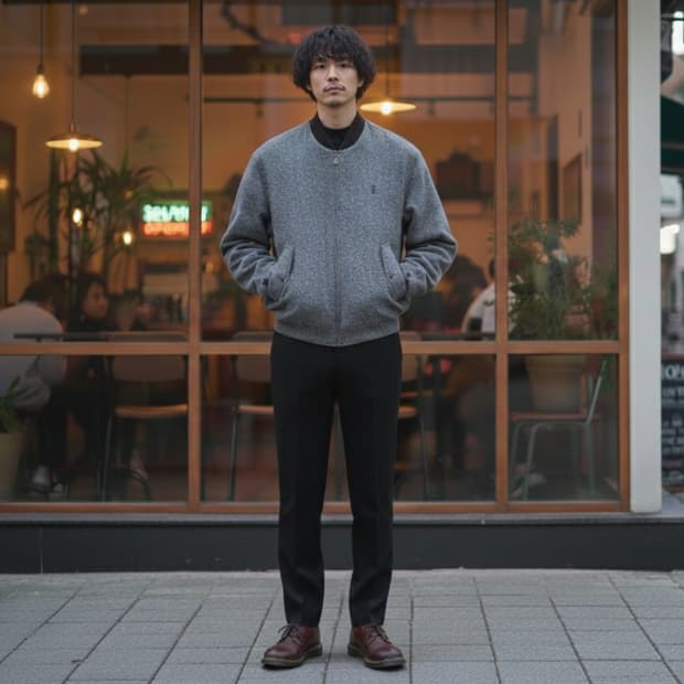 Yves Saint Laurent 90's 입생로랑 울트위드 블루종