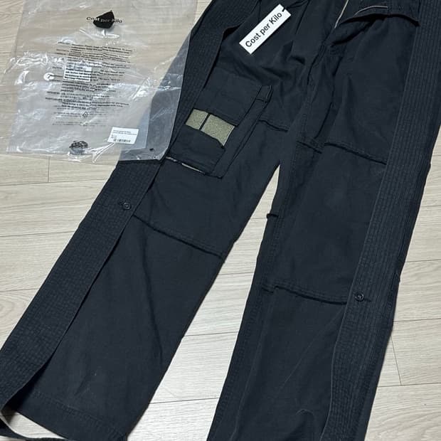 코스트 퍼킬로 카고 바지 블랙 팔아요 L