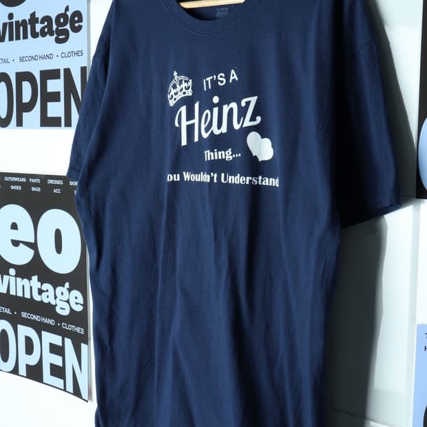 (XL-3XL) 헤인즈 반팔 티셔츠 빅사이즈 USA 네이비-H30046