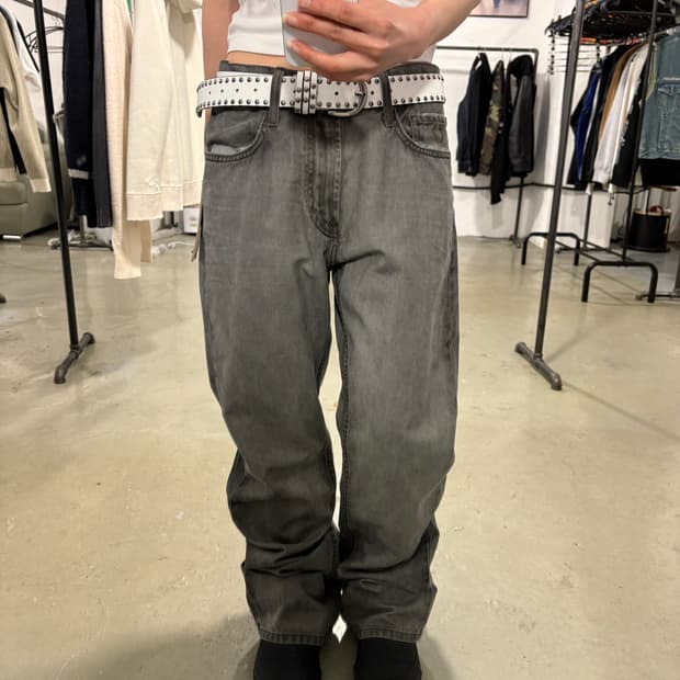 빈티지 데님팬츠