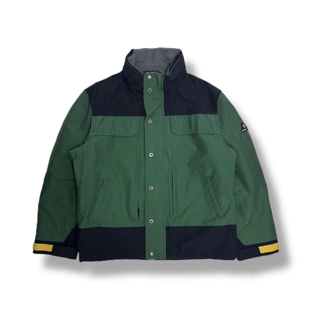 타미힐피거 올드스쿨 기모 바람막이 자켓 고프코어 아웃도어