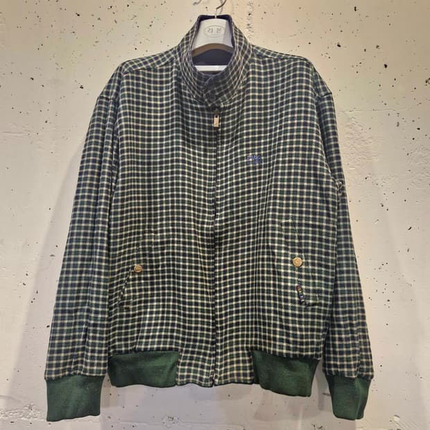 휠라 빈티지 리버시블 블루종 105