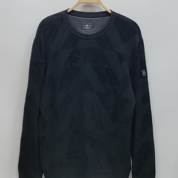 W.ANGLE 22FW 와이드앵글 자카드 방풍 스웨트 / 남 110

