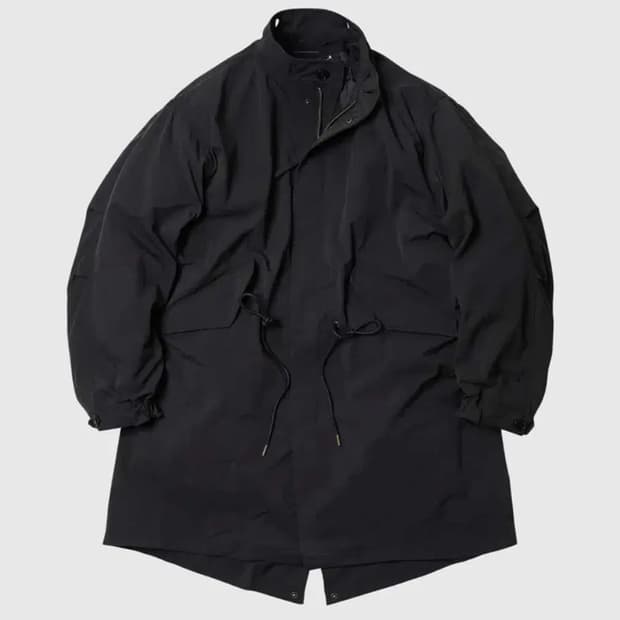 프리즘웍스 피쉬테일 야상 m-65 블랙 M