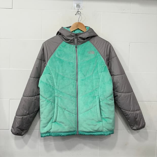 노스페이스 리버시블 후리스 패딩