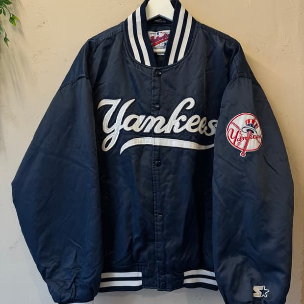 스타터 뉴욕 양키스 바시티 자켓 L