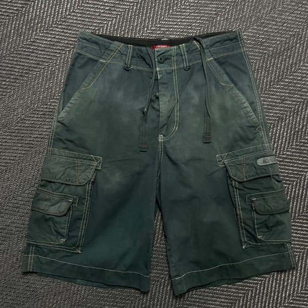 UNIONBAY 멀티 카고 하프 버뮤다 팬츠o 5314