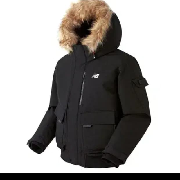 [[S, 공용]# 뉴발란스(NB) 패트롤 구스 숏 패딩