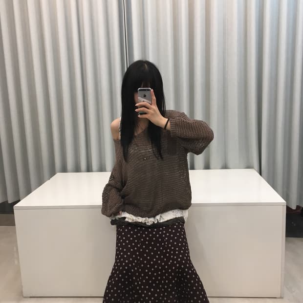 빈티지 브라우니 코디 세트
