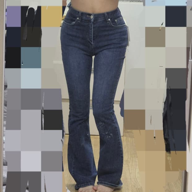 카인다미 진청 골반뽕 부츠컷 s