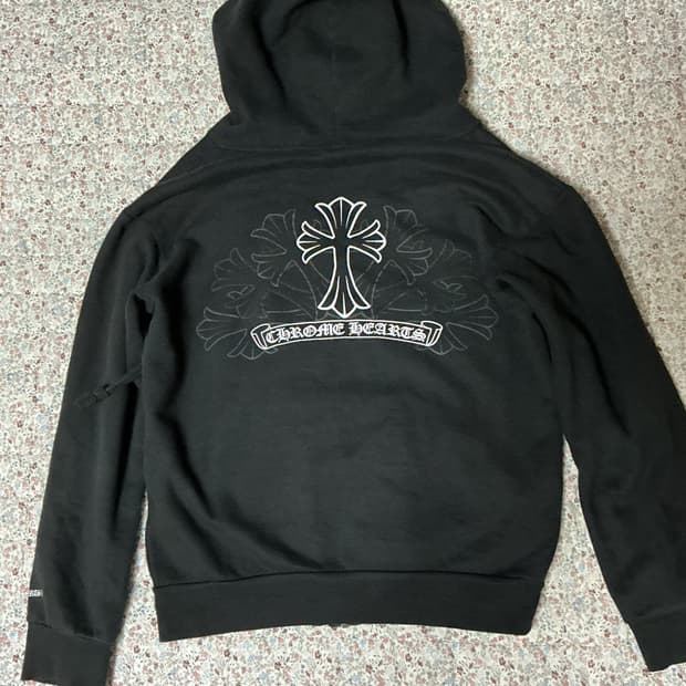 크롬하츠 트리플 크로스 후드집업 사이즈 m