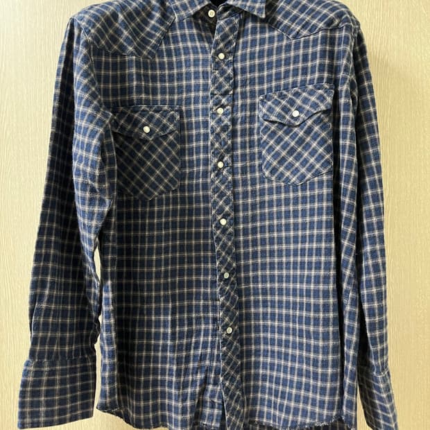 Wrangelr 랭글러 플란넬 웨스턴 셔츠