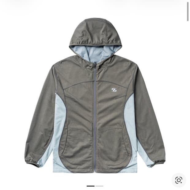 산산기어 리버시블 후디 집업 브라운 