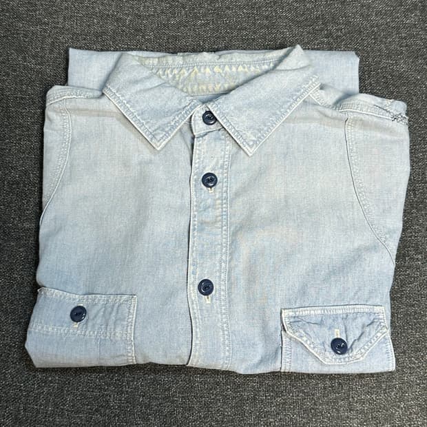 kapital 캐피탈 샴브레이셔츠 L사이즈 KR2206LS04