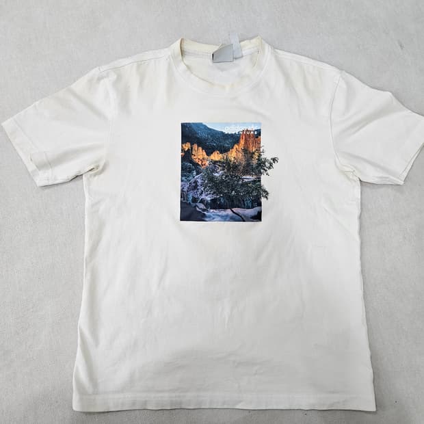 M 아디다스 빅로고 반팔 티셔츠 0305Y