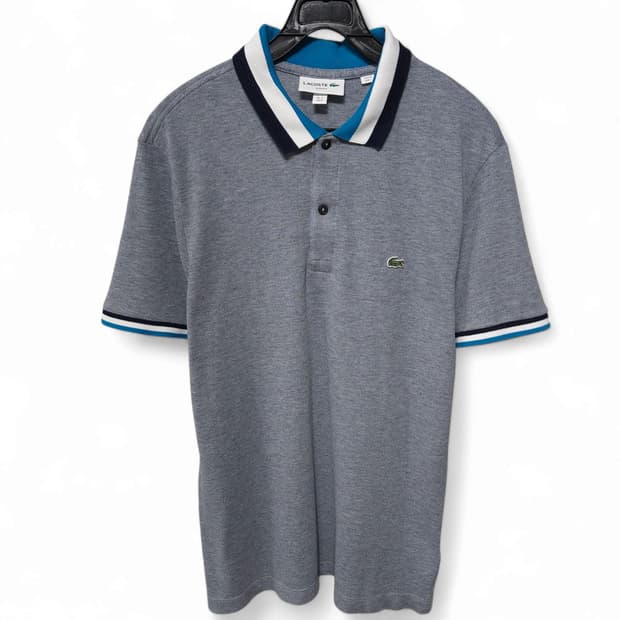 LACOSTE 라코스테 배색 반팔 카라티 남성95