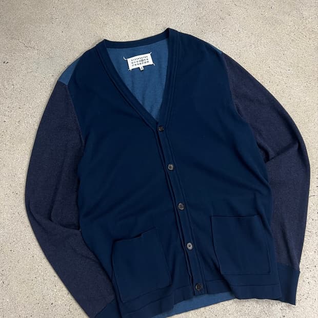 메종 마르지엘라 16SS 컬러블록 가디건