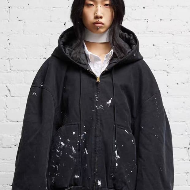 (~2/5, 블랙핑크 지수 착용) R13 워크봄버 자켓 xs/s 사이즈