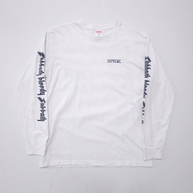 슈프림 블랙 사바스 롱슬리브