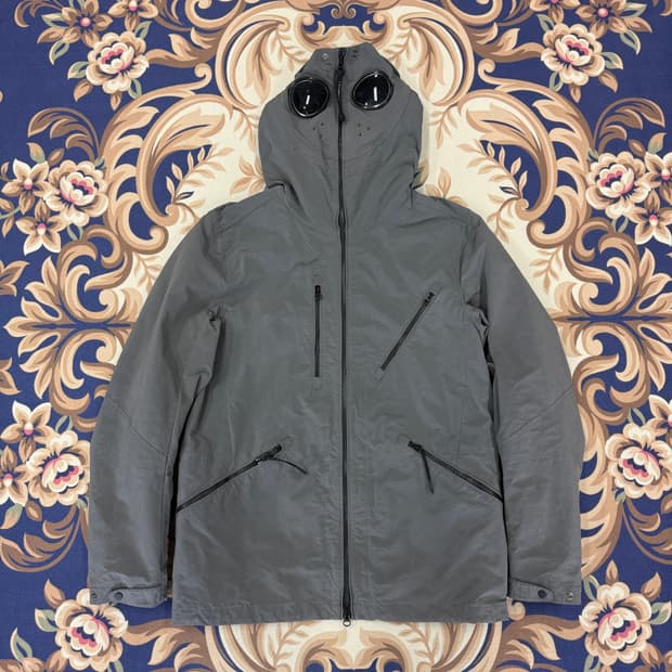 (M)씨피컴퍼니 CP COMPANY 마이크로 케이 고글자켓(실버)