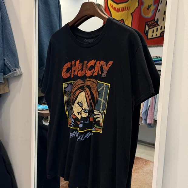 Chucky 처키 빈티지 무비 반팔 티셔츠