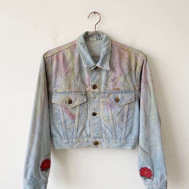 Graffiti Denim Jacket